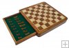 Magnetic Wooden Chess set with drawer 12''x12''
