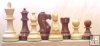 Boxwood&Sheesham Old Staunton chess set 95 mm, double weighted