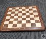 Flat Sheesham Wood Chess Board 48x48cm