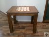 Wooden Chess Table 88 x 68 cm