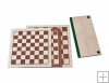 Folding (Flat) Wooden Chess Board 48x48 cm (No 6) with letters