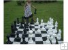 Outdoor Giant Chess Pieces, King Size 30 cm