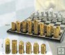 NEW DESIGN Judaica Jewish Gold/Silver look Chess Set