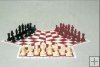 Plastic Chess Set for THREE players